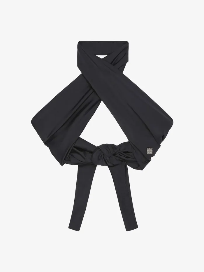 Givenchy Bikini Top With 4G Detail Black Women Swimwear