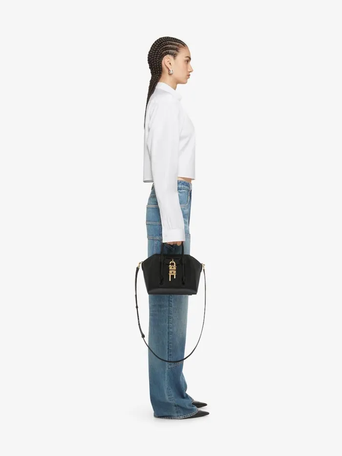 Givenchy Cropped Shirt In Poplin White Women Tops and Shirts