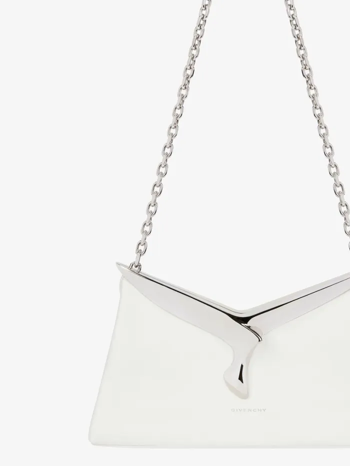 Givenchy Cut Out Bird Bag In Nappa Leather Ivory Women Shoulder Bags Givenchy Cut Out Bird Bag In Nappa Leather Ivory Women Shoulder Bags