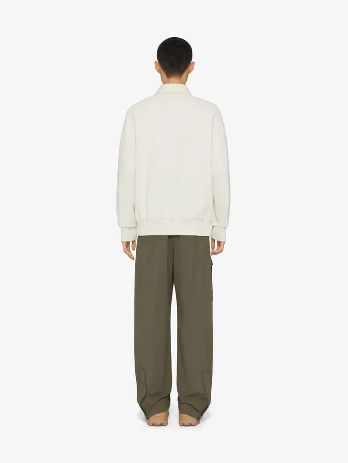 Givenchy GIVENCHY 1952 Polo In Fleece Ivory Men TShirts