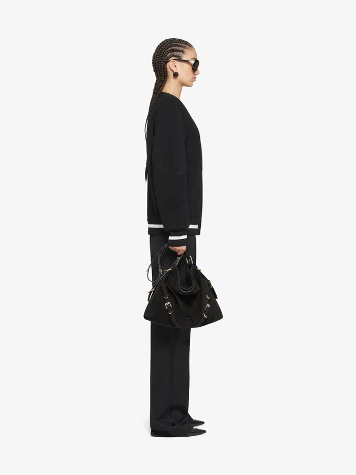 Givenchy GIVENCHY College Varsity Jacket In Wool Black Women Outerwear and Blousons