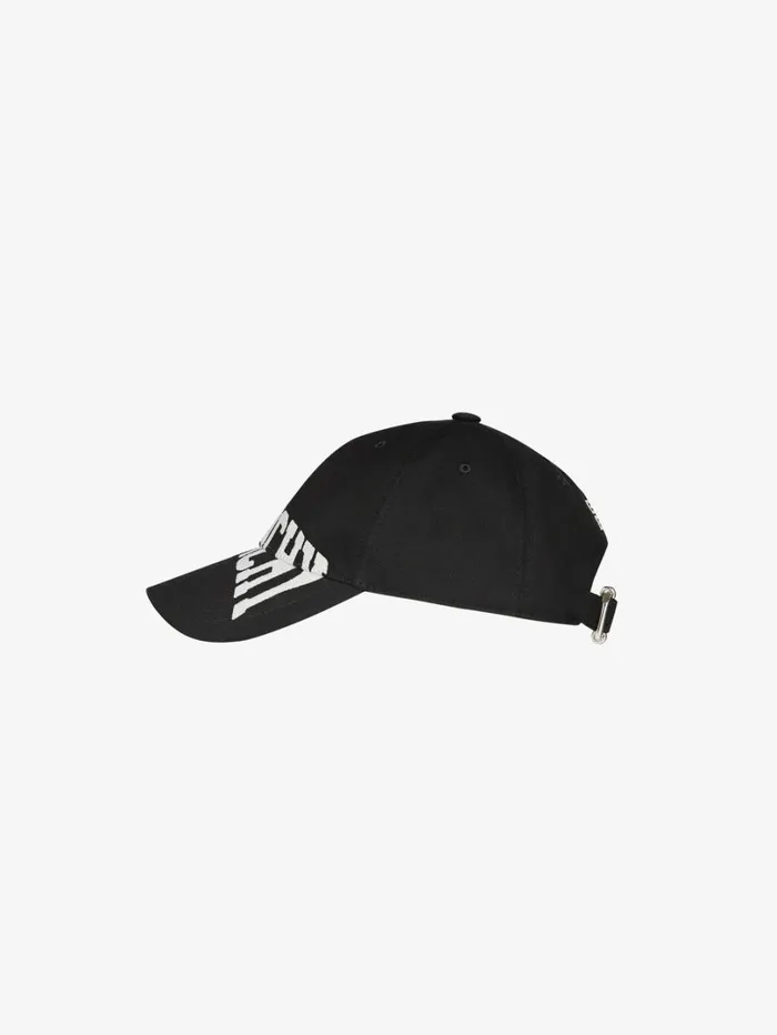 Givenchy GIVENCHY Embroidered Cap Black Men Beanies and Caps Givenchy GIVENCHY Embroidered Cap Black Men Beanies and Caps