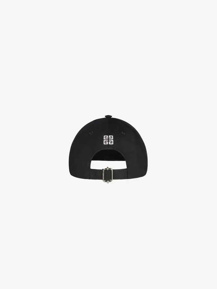 Givenchy GIVENCHY Embroidered Cap Black Men Beanies and Caps Givenchy GIVENCHY Embroidered Cap Black Men Beanies and Caps
