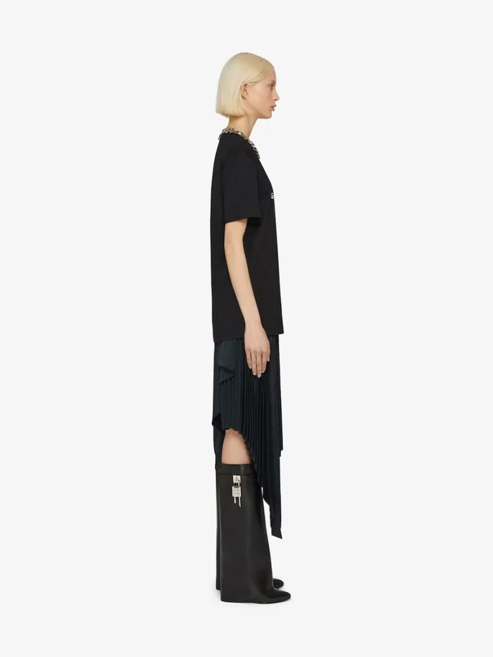 Givenchy GIVENCHY Reverse Tshirt In Cotton Black Women TShirts
