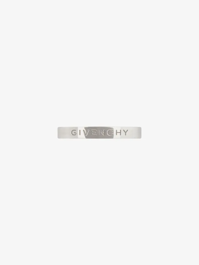 Givenchy GIVENCHY Ring In Metal Silvery Men Jewelry