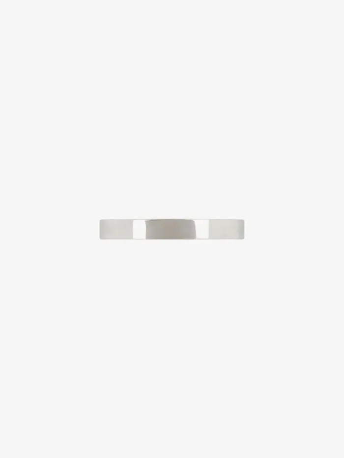 Givenchy GIVENCHY Ring In Metal Silvery Men Jewelry Givenchy GIVENCHY Ring In Metal Silvery Men Jewelry