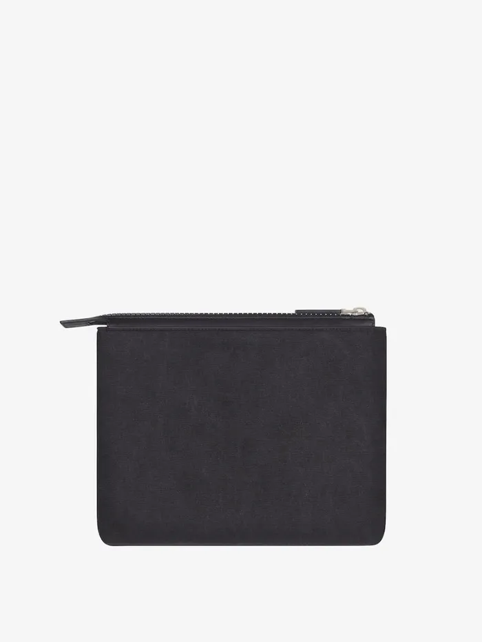 Givenchy GIVENCHY Travel Pouch In Canvas Black Men Wallets and Card Holders Givenchy GIVENCHY Travel Pouch In Canvas Black Men Wallets and Card Holders