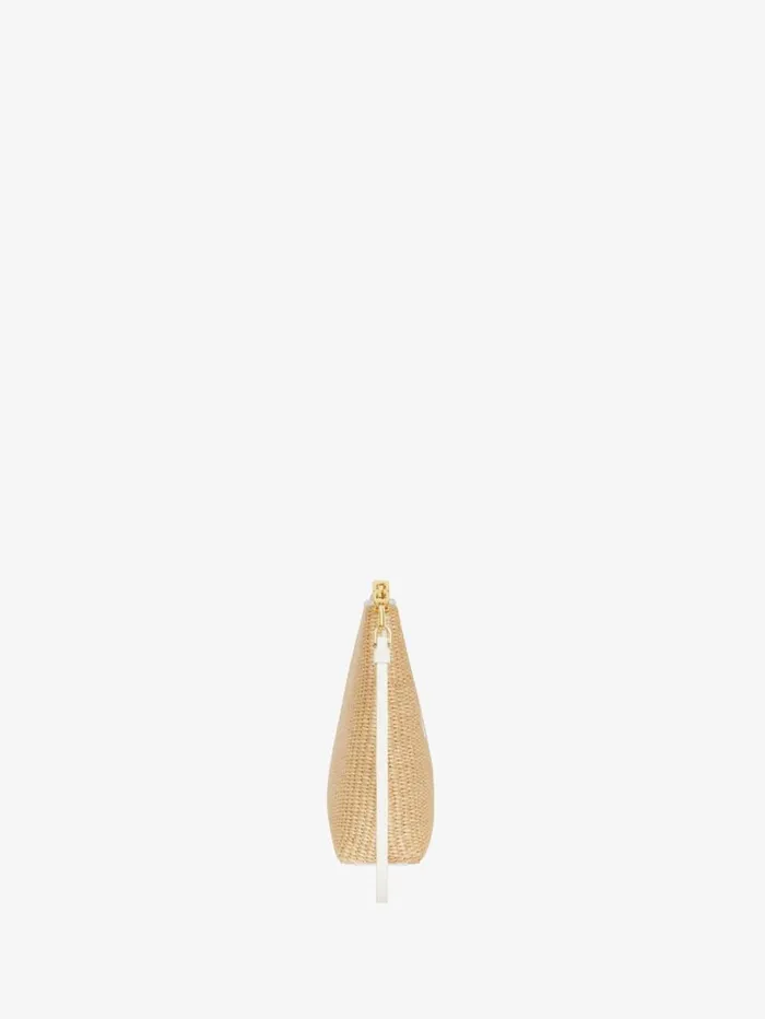 Givenchy GIVENCHY Travel Pouch In Raffia Natural Women Wallets and Card Holders Givenchy GIVENCHY Travel Pouch In Raffia Natural Women Wallets and Card Holders
