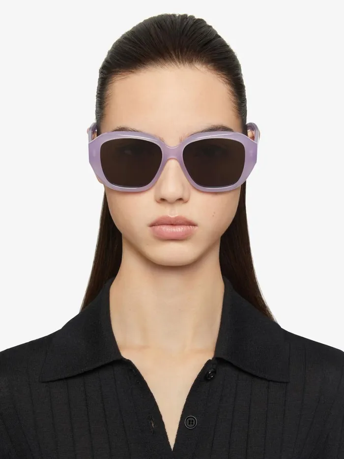 Givenchy GV Day Sunglasses In Acetate Lilac Women Sunglasses Givenchy GV Day Sunglasses In Acetate Lilac Women Sunglasses