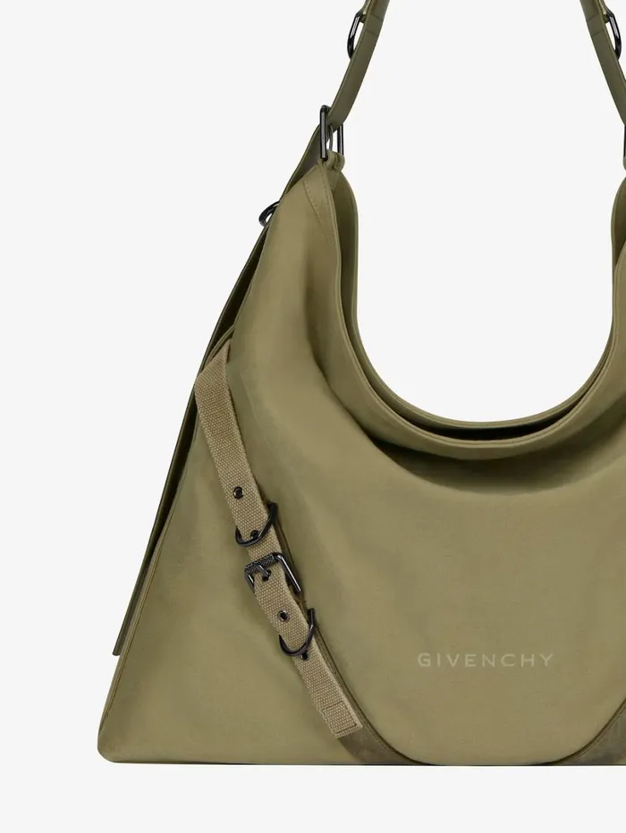 Givenchy Large Voyou Bag In Canvas Khaki Men Crossbody Bags Givenchy Large Voyou Bag In Canvas Khaki Men Crossbody Bags