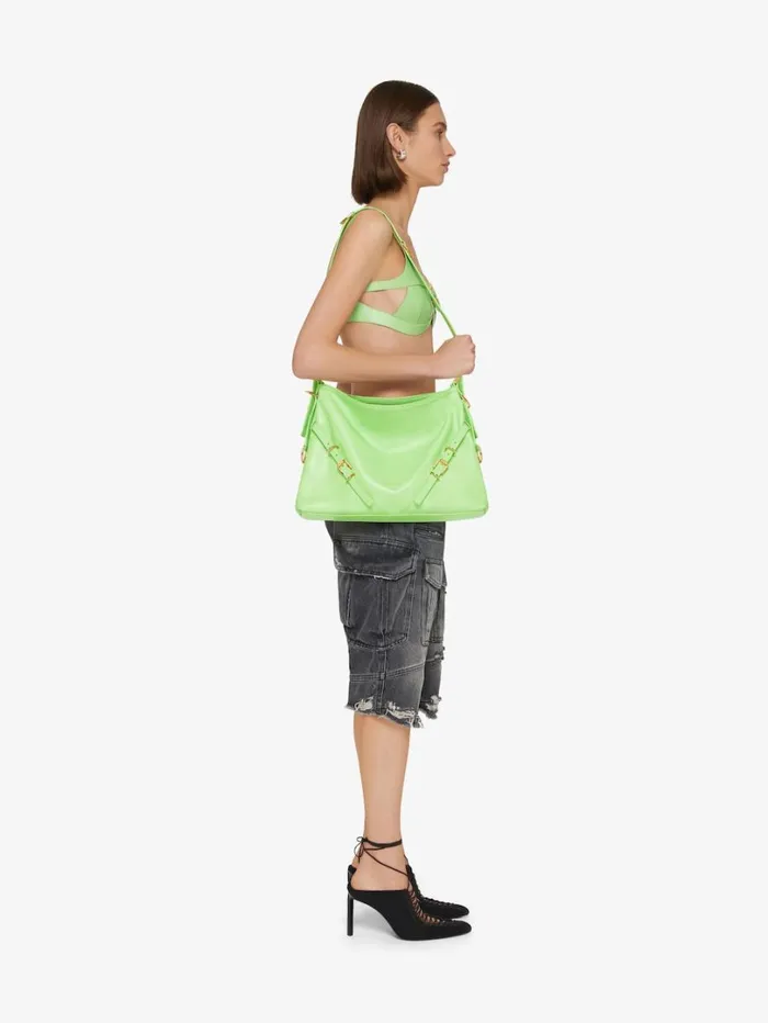Givenchy Medium Voyou Bag In Leather Mint Green Women Crossbody Bags Givenchy Medium Voyou Bag In Leather Mint Green Women Crossbody Bags