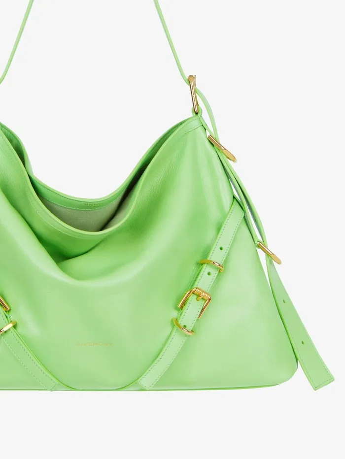 Givenchy Medium Voyou Bag In Leather Mint Green Women Crossbody Bags Givenchy Medium Voyou Bag In Leather Mint Green Women Crossbody Bags