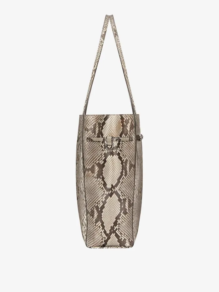 Givenchy Medium Voyou Tote Bag In Python Greynatural Women Shoulder Bags Givenchy Medium Voyou Tote Bag In Python Greynatural Women Shoulder Bags