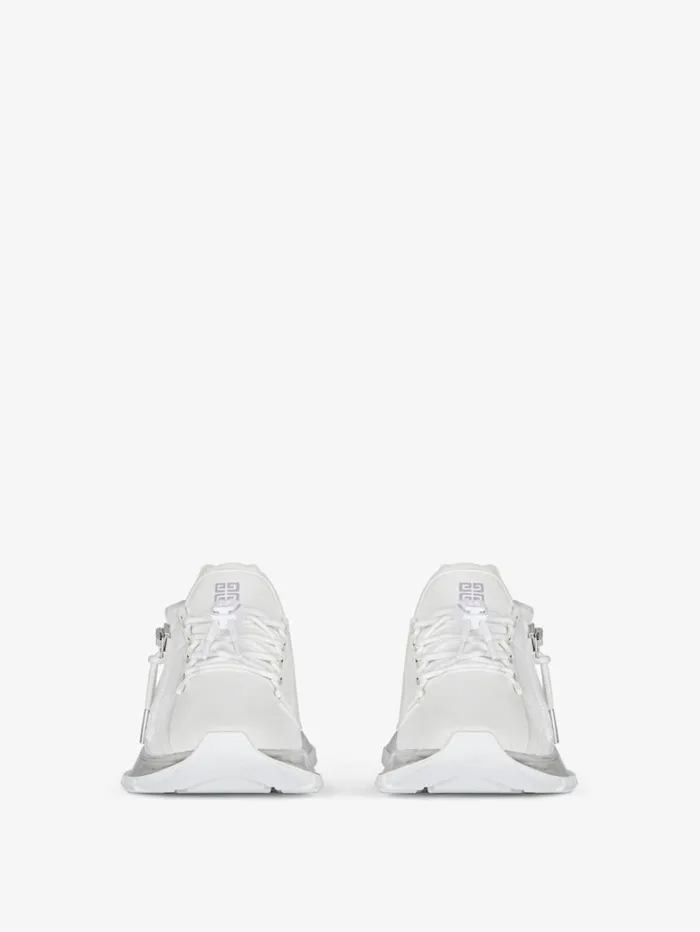 Givenchy Spectre Runner Sneakers In Leather With Zip Soft Lilac Women Sneakers Givenchy Spectre Runner Sneakers In Leather With Zip Soft Lilac Women Sneakers