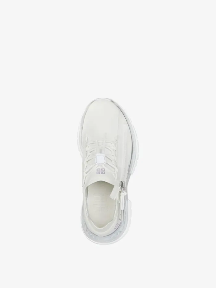 Givenchy Spectre Runner Sneakers In Leather With Zip Soft Lilac Women Sneakers Givenchy Spectre Runner Sneakers In Leather With Zip Soft Lilac Women Sneakers