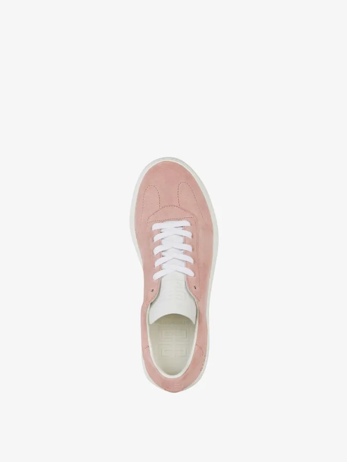 Givenchy Town Sneakers In Suede Old Pink Women Sneakers Givenchy Town Sneakers In Suede Old Pink Women Sneakers