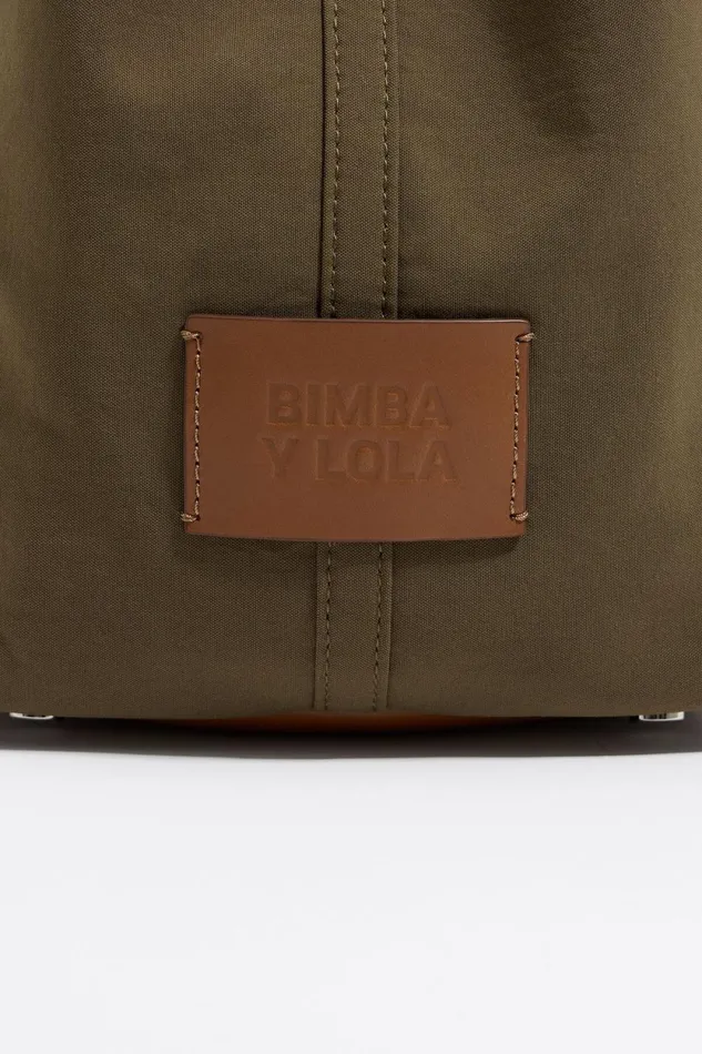 Grand Sac Chihuahua Gabardine Olive Olive Women Bimba Y Lola Shoulder Bags