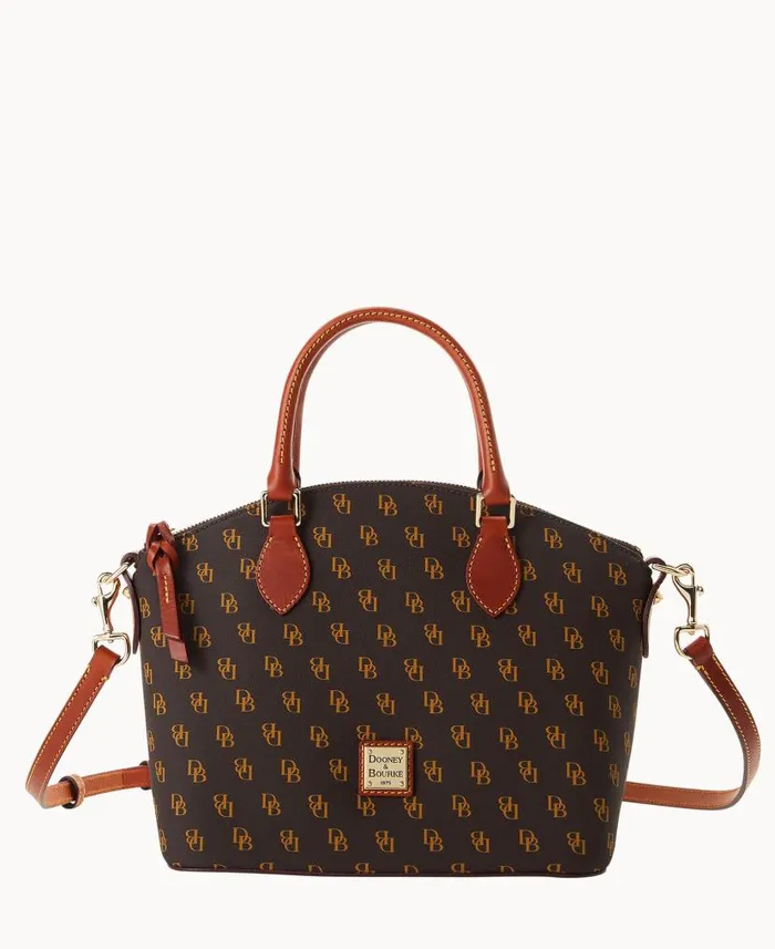 Gretta Geena Satchel Brown Tmoro Woman Dooney and Bourke Satchels