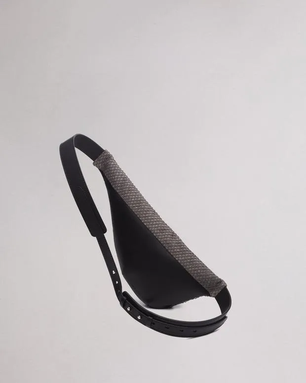Handbags Women Rag and Bone Petra Mini Sling Bag Grey Denim