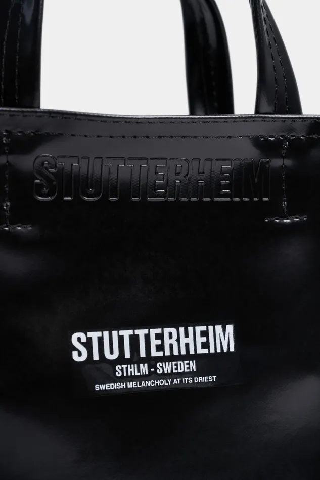 Handbags Women Stutterheim Biblio Opal Mini Bag Opal Black