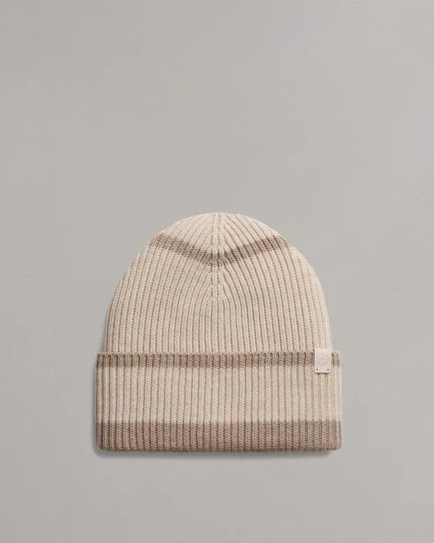 Hats and Gloves Women Rag and Bone Blake Striped Beanie Oat