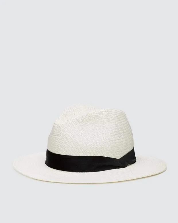 Hats and Gloves Women Rag and Bone Panama Hat White