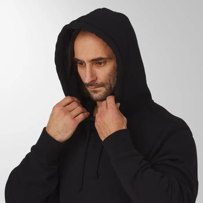 Heavyweight Hoodie Black Men Danner Sweatshirts
