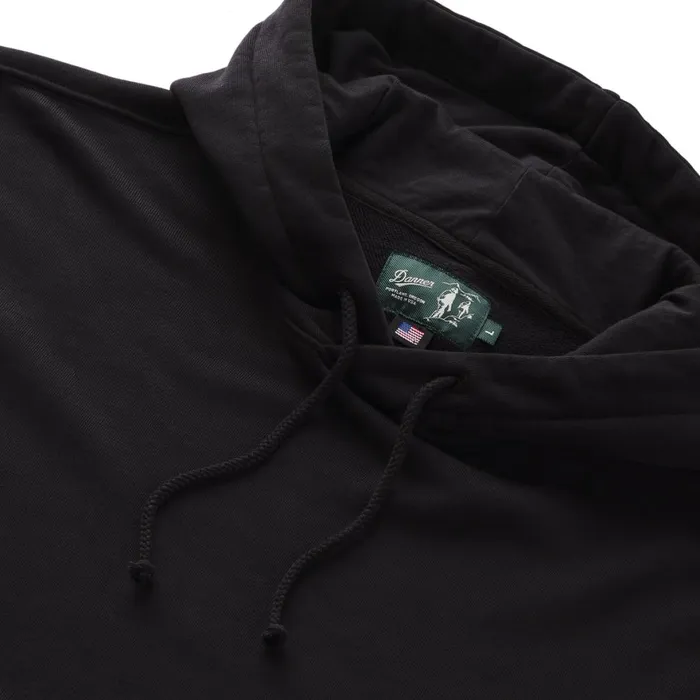 Heavyweight Hoodie Black Men Danner Sweatshirts
