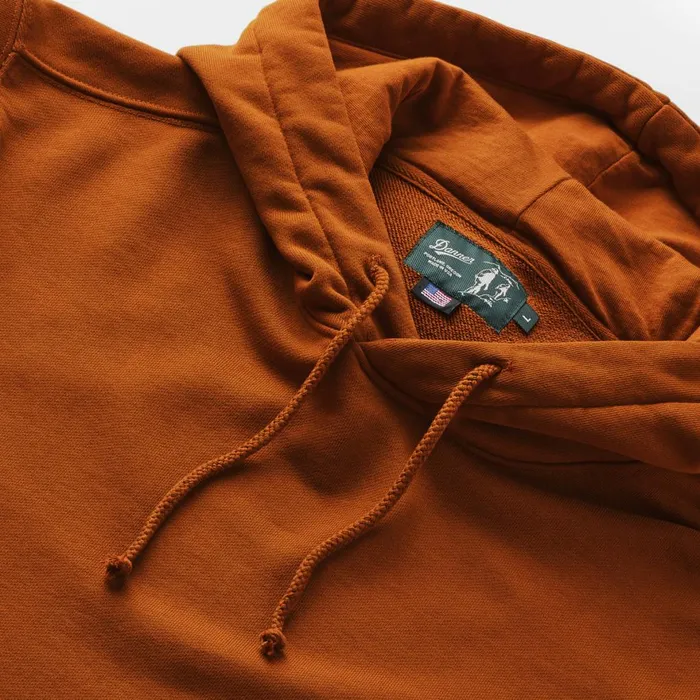 Heavyweight Hoodie Glazed Ginger Men Danner Sweatshirts