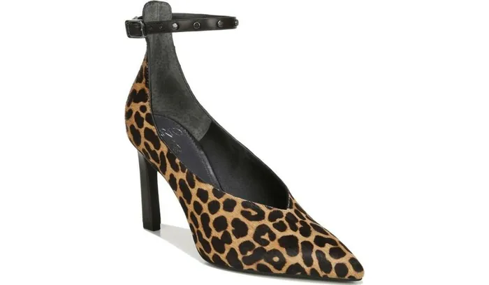 Heels Women Franco Sarto Sarto Sarah Pump Leopard Calf Hair