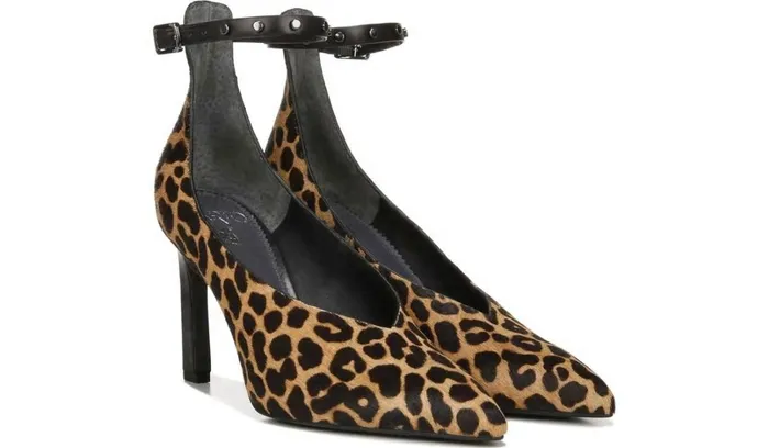 Heels Women Franco Sarto Sarto Sarah Pump Leopard Calf Hair