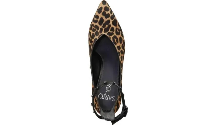 Heels Women Franco Sarto Sarto Sarah Pump Leopard Calf Hair