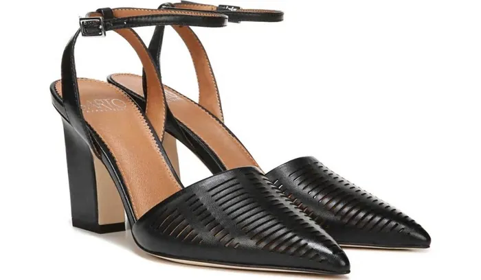 Heels Women Franco Sarto Sarto Starla Pump Black Leather