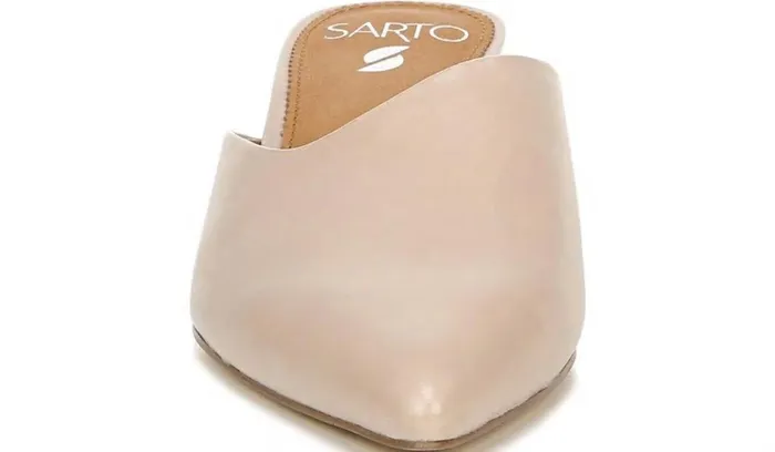 Heels Women Franco Sarto Sarto Visa Mule Bone Leather