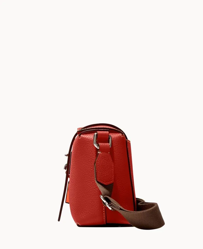 Henrys Foldover Crossbody Red Woman Dooney and Bourke Crossbodies Henrys Foldover Crossbody Red Woman Dooney and Bourke Crossbodies