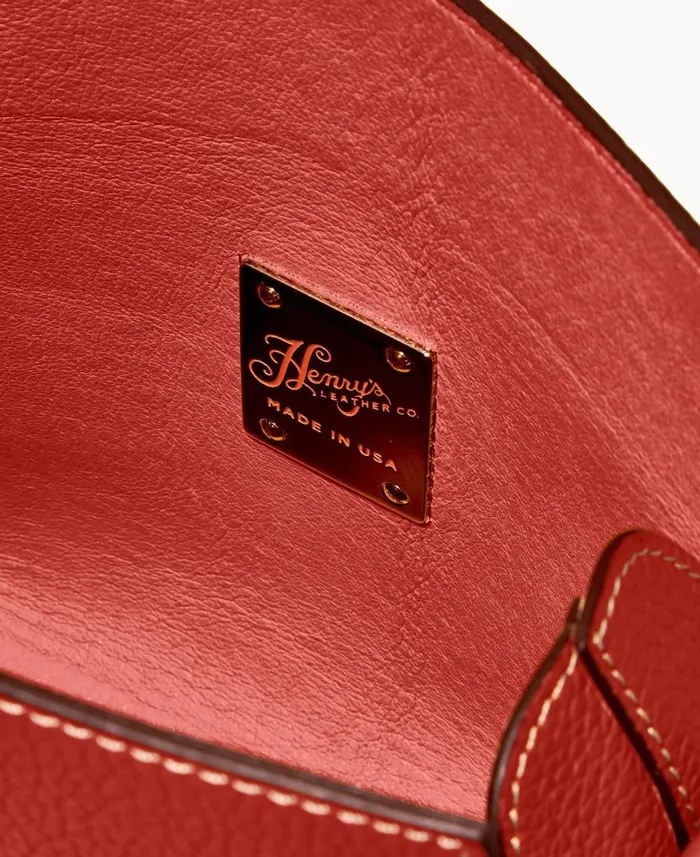 Henrys Foldover Crossbody Red Woman Dooney and Bourke Crossbodies Henrys Foldover Crossbody Red Woman Dooney and Bourke Crossbodies