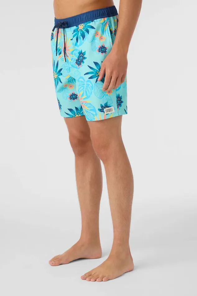 HERMOSA ELASTIC WAIST LINED 17034 SWIM TRUNKS Turquoise Men O039NEILL Type