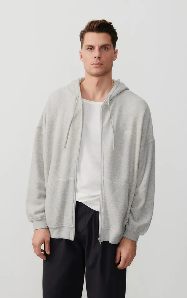 Hoodie Kodytown Polar Melange Men American Vintage Sweatshirts