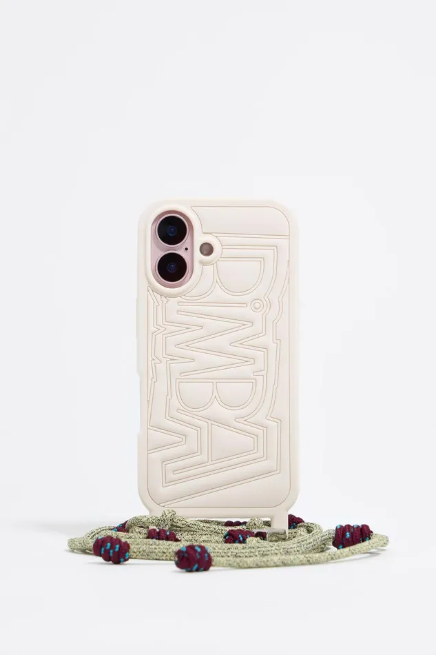 Ivory Silicone IPhone 16 Case Ivory Women Bimba Y Lola Phone Cases