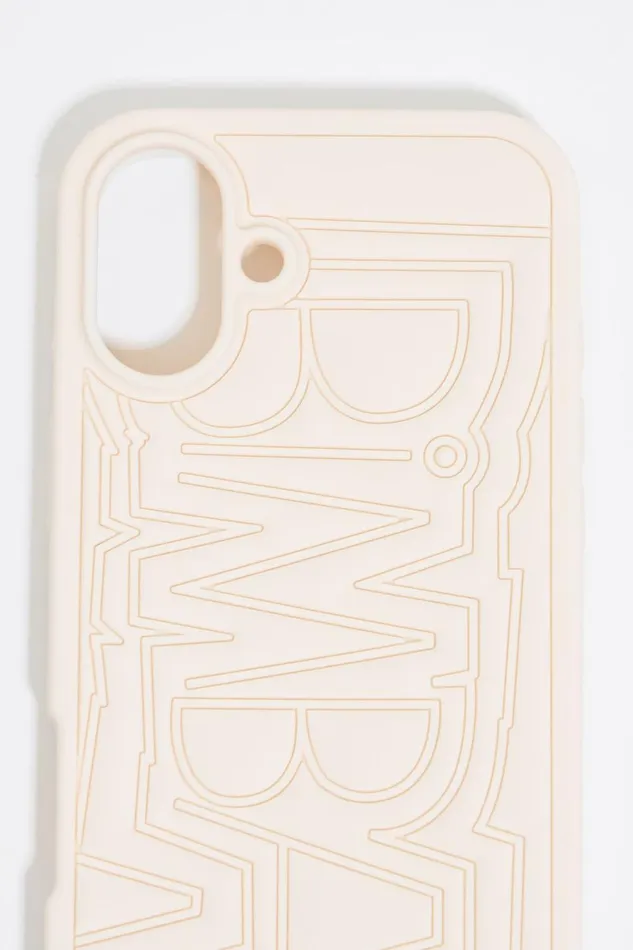 Ivory Silicone IPhone 16 Case Ivory Women Bimba Y Lola Phone Cases Ivory Silicone IPhone 16 Case Ivory Women Bimba Y Lola Phone Cases