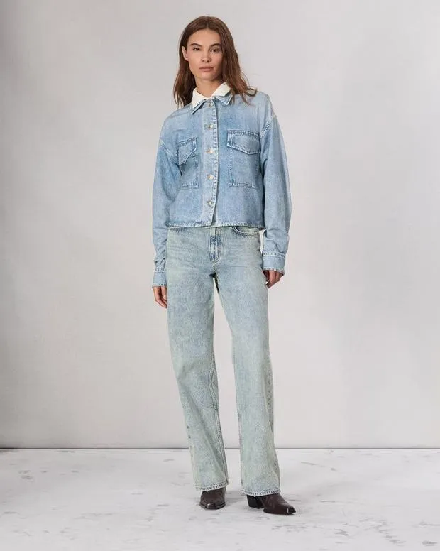 Jackets and Coats Women Rag and Bone Miramar Terry Jaiden Jacket Cotton Terry Valentina
