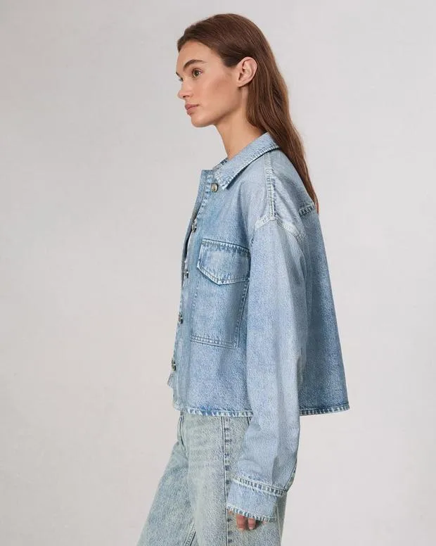 Jackets and Coats Women Rag and Bone Miramar Terry Jaiden Jacket Cotton Terry Valentina