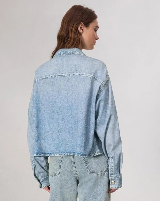 Jackets and Coats Women Rag and Bone Miramar Terry Jaiden Jacket Cotton Terry Valentina
