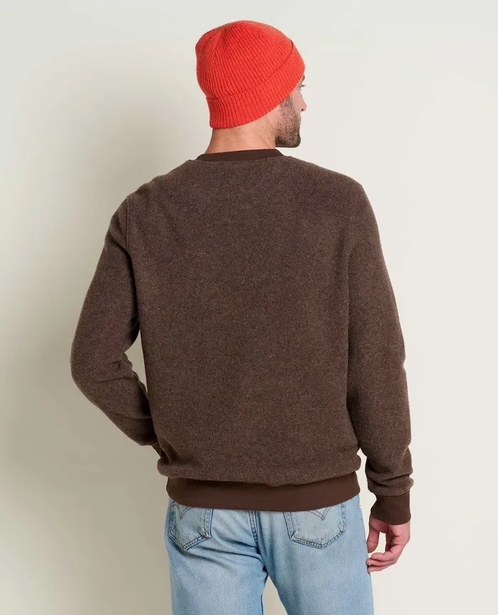 Jackets and Layers Men8217s ToadandCo Kennicott Crew Falcon Brown