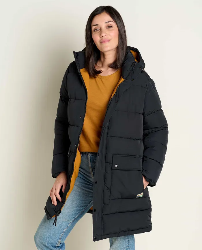 Jackets and Layers Spruce Wood Parka Black 8211 ToadandCo Women8217s