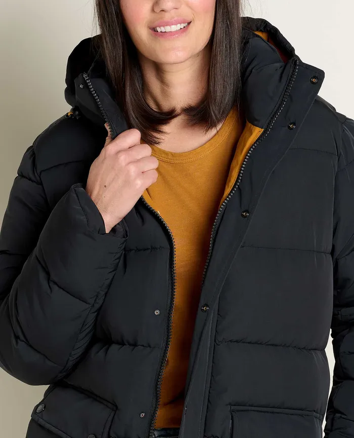 Jackets and Layers Spruce Wood Parka Black 8211 ToadandCo Women8217s