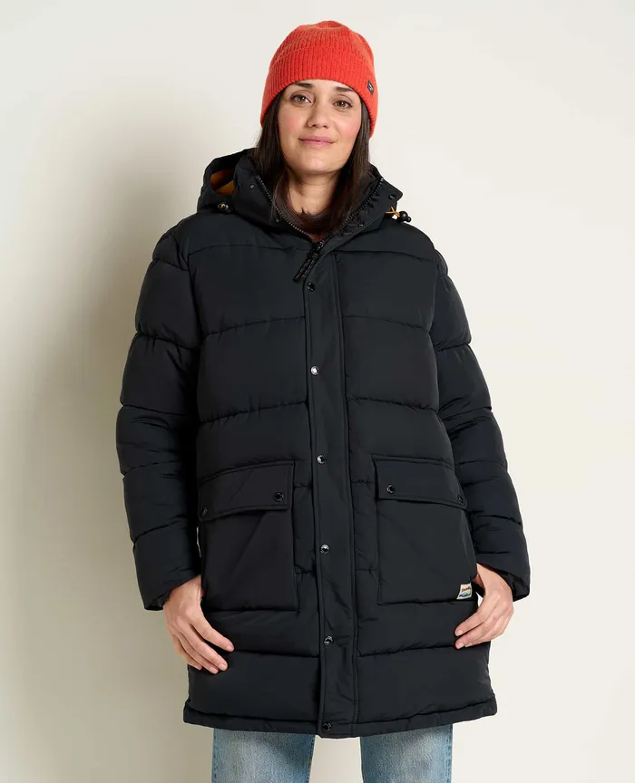 Jackets and Layers Spruce Wood Parka Black 8211 ToadandCo Women8217s