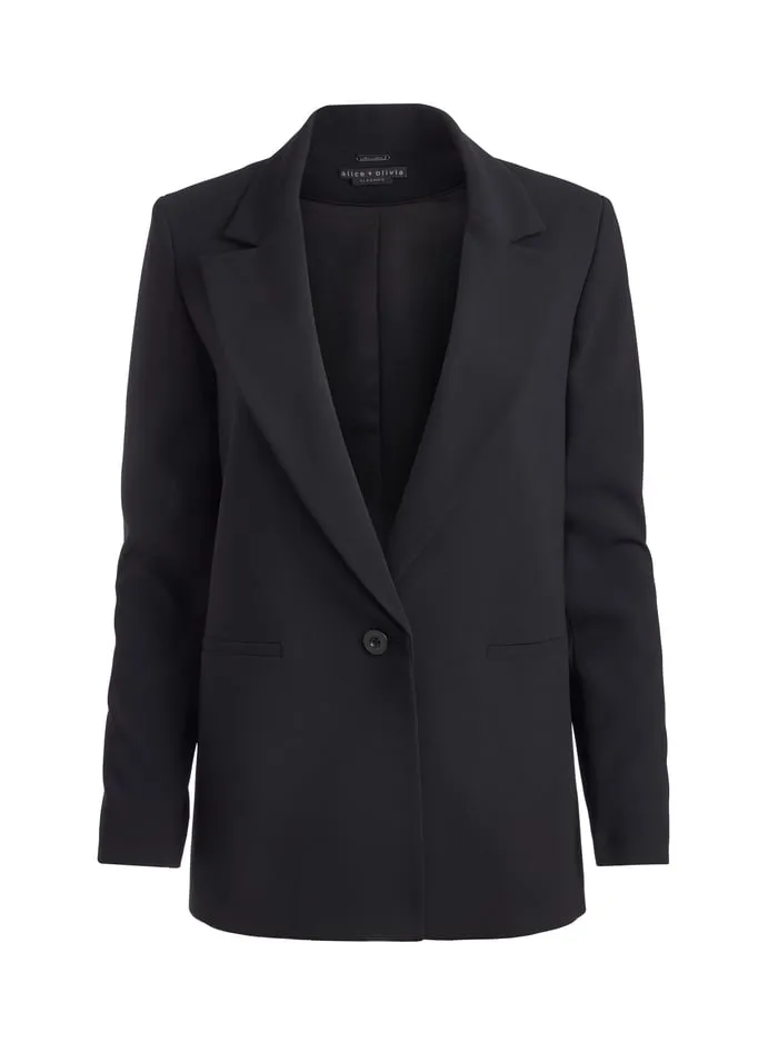 Jackets Coats Women Alice Olivia Breann Fitted Blazer Black
