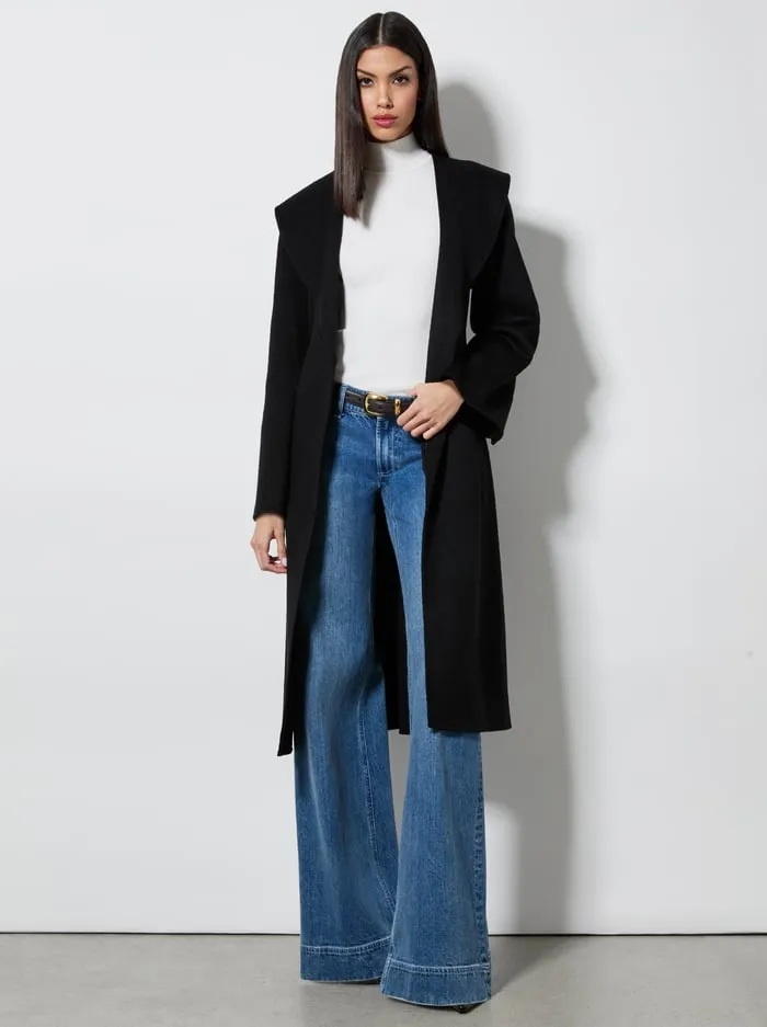Jackets Coats Women Alice Olivia Marcelene Midi Coat Black