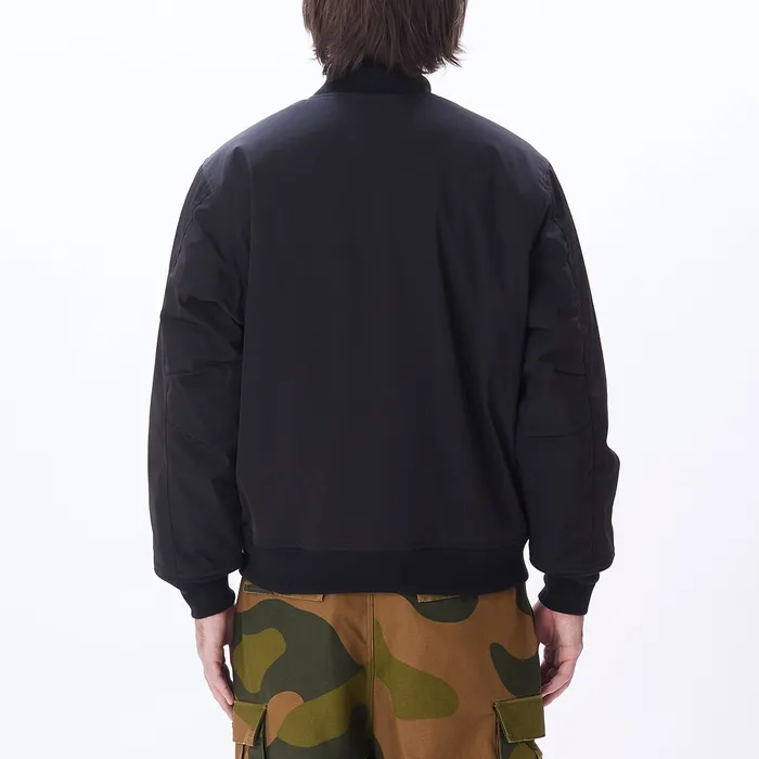 JACKETS Men TURNPIKE BOMBER JACKET Black OBEY Clothing